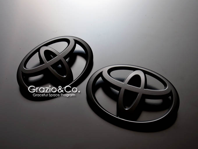 black toyota emblem frs #5